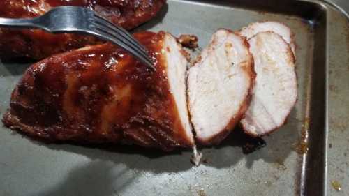 Smoked Boneless, Skinless Chicken Breast on Pit Boss 1100