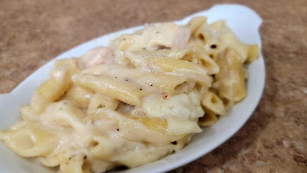 EASY Smoked Chicken Alfredo In A Pellet Grill