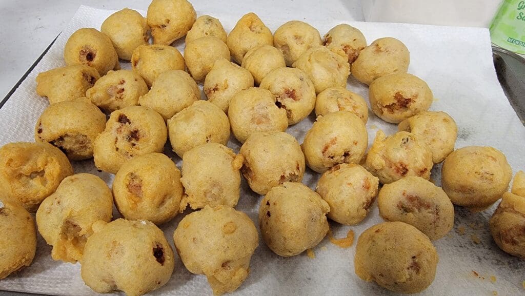 Beer-Battered Deep-Fried Turkey Balls - A Tasty Leftover Hack