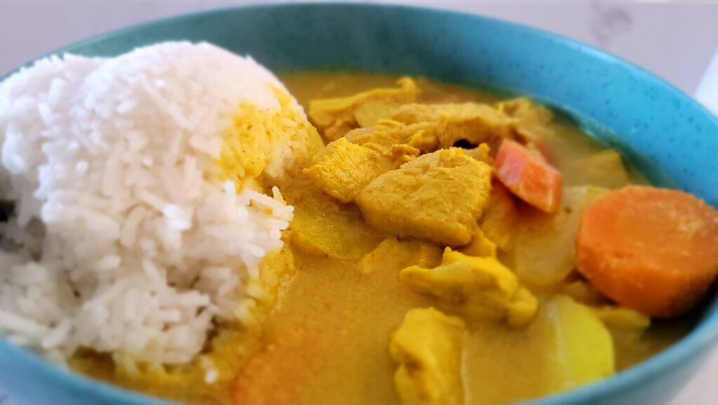 This Easy Spicy Yellow Chicken Curry is perfect when you’re craving bold flavor in a hurry.