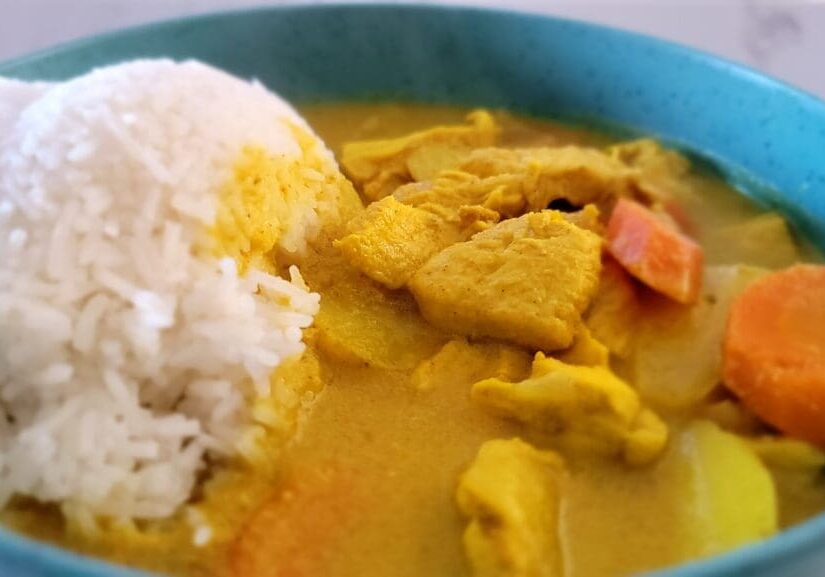 This Easy Spicy Yellow Chicken Curry is perfect when you’re craving bold flavor in a hurry.